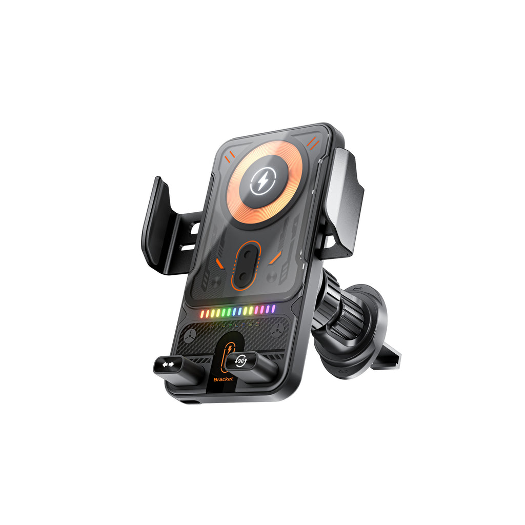 Infrared Sensor Wireless Car Charger Mount with Rotation